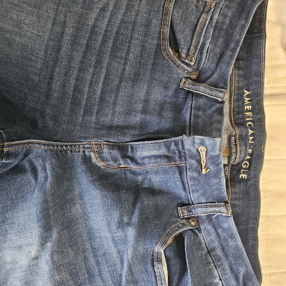 American Eagle Outfitters Dark Blue Flare Jeans
